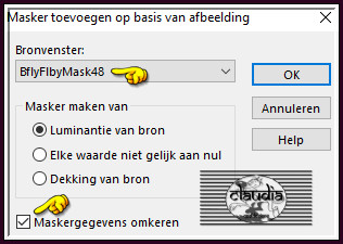 Lagen - Nieuwe maskerlaag - Uit afbeelding
