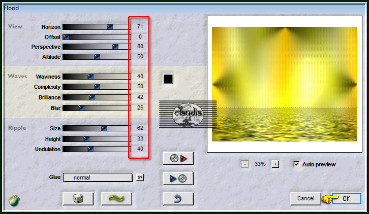 Effecten - Insteekfilters - Flaming Pear - Flood