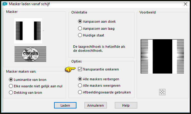 Lagen - Masker laden/opslaan - Masker laden vanaf schijf : 100201074151397205354489