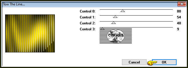 Effecten - Insteekfilters - Tramages - Tow The Line