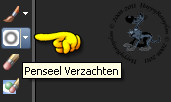 Activeer het Gereedschap "Penseel Verzachten"
