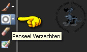 Activeer het Gereedschap "Penseel Verzachten" 