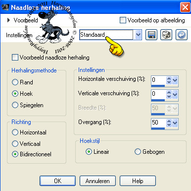 Effecten - Afbeeldingseffecten - Naadloze Herhaling