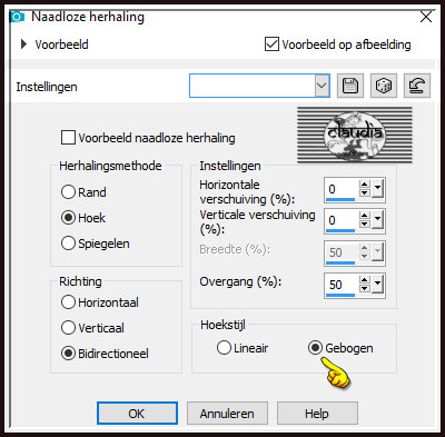 Effecten - Afbeeldingseffecten - Naadloze herhaling