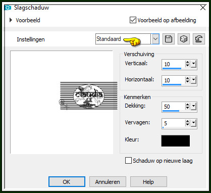 Effecten - 3D-Effecten - Slagschaduw