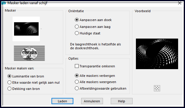 Lagen - Masker laden/opslaan - Masker laden vanaf schijf