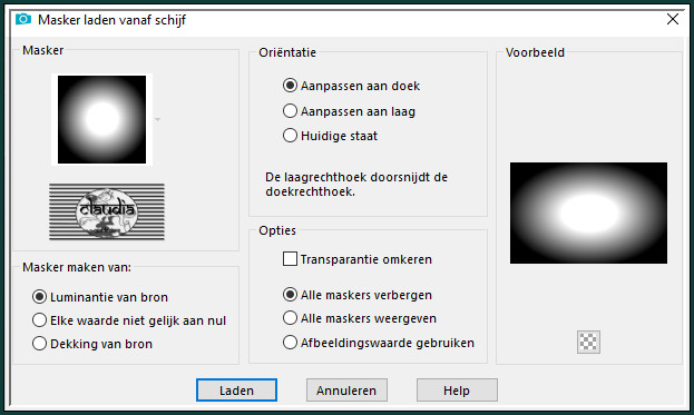 Lagen - Masker laden/opslaan - Masker laden vanaf schijf : 20-20