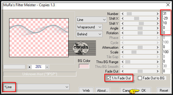 Effecten - Insteekfilters - MuRa's Meister - Copies