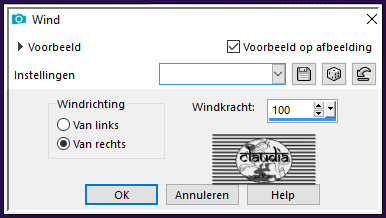 Effecten - Vervormingseffecten - Wind