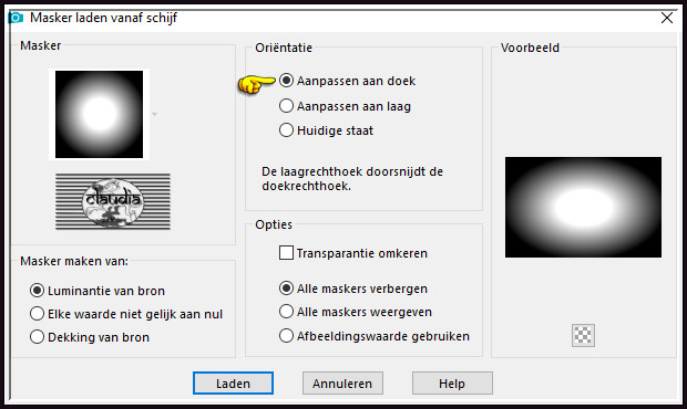 Lagen - Masker laden/opslaan - Masker laden vanaf schijf