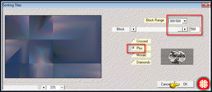 Effecten - Insteekfilters - Mehdi - Sorting Tiles