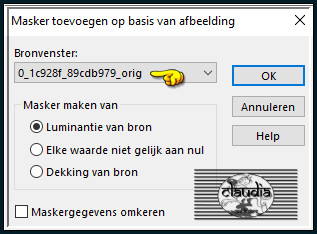 Lagen - Nieuwe maskerlaag - Uit afbeelding