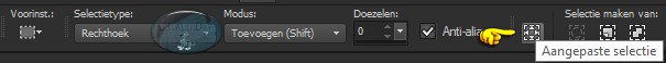 Selectiegereedschap - Aangepaste selectie