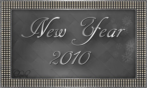 Titel Les : New Year 2010 van Brigitte