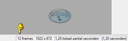 Het werkje heeft nu 12 frames