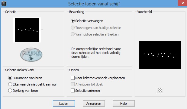 Selectie laden vanaf schijf : LA_S96 circles