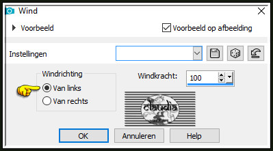 Effecten - Vervormingseffecten - Wind