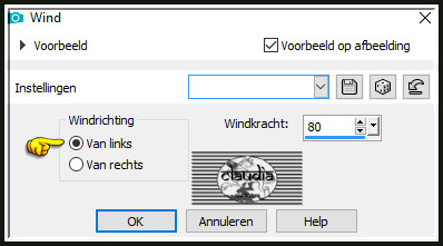 Effecten - Vervormingseffecten - Wind