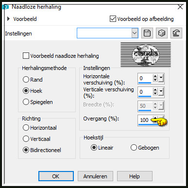 Effecten - Afbeeldingseffecten - Naadloze herhaling