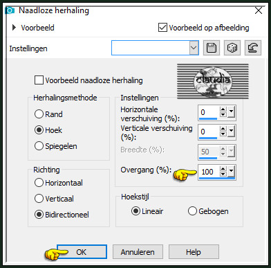 Effecten - Afbeeldingseffecten - Naadloze herhaling