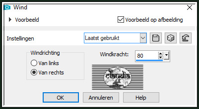 Effecten - Vervormingseffecten - Wind