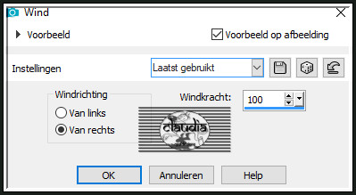 Effecten - Vervormingseffecten - Wind