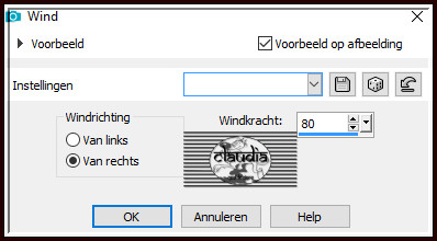 Effecten - Vervormingseffecten - Wind