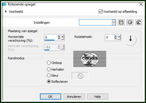 Effecten - Reflectie-effecten - Roterende spiegel : 