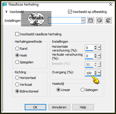 Effecten - Afbeeldingseffecten - Naadloze herhaling