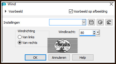 Effecten - Vervormingseffecten - Wind