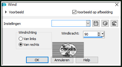 Effecten - Vervormingseffecten - Wind