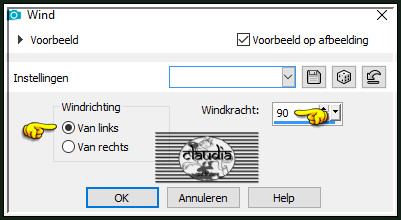 Effecten - Vervormingseffecten - Wind