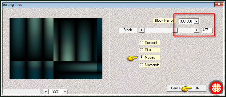 Effecten - Insteekfilters - Mehdi - Sorting Tiles