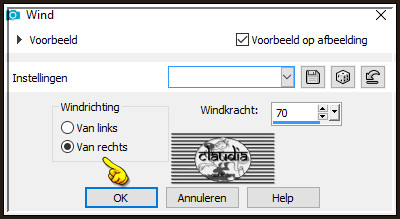 Effecten - Vervormingseffecten - Wind :