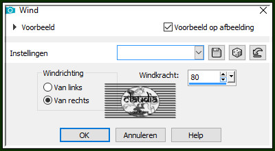 Effecten - Vervormingseffecten - Wind