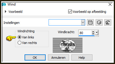 Effecten - Vervormingseffecten - Wind :