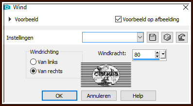 Effecten - Vervormingseffecten - Wind