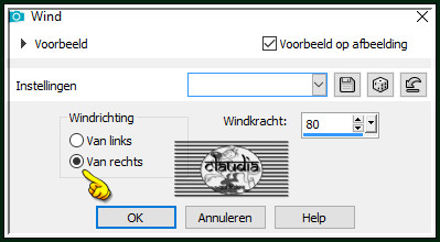 Effecten - Vervormingseffecten - Wind :