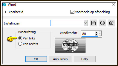 Effecten - Vervormingseffecten - Wind :