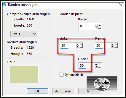 Afbeelding - Randen toevoegen