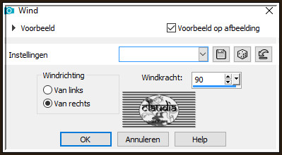 Effecten - Vervormingseffecten - Wind :