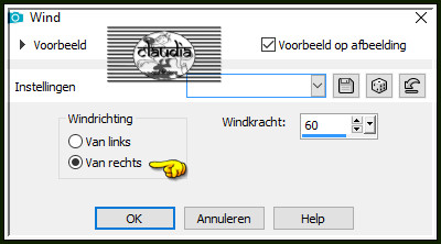 Effecten - Vervormingseffecten - Wind :