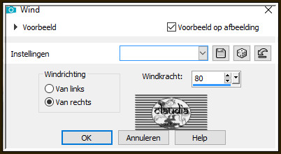 Effecten - Vervormingseffecten - Wind