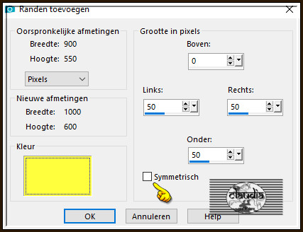 Afbeelding - Randen toevoegen