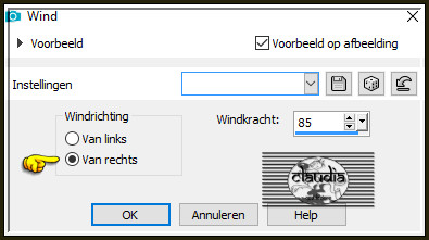 Effecten - Vervormingseffecten - Wind :