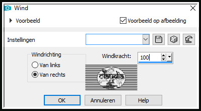 Effecten - Vervormingseffecten - Wind