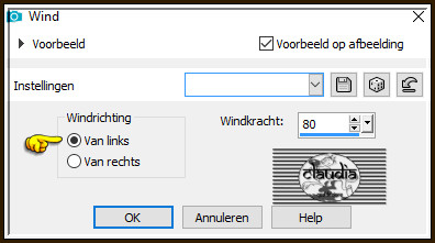 Effecten - Vervormingseffecten - Wind :