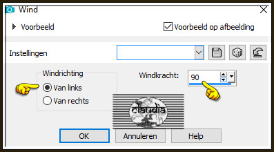 Effecten - Vervormingseffecten - Wind 