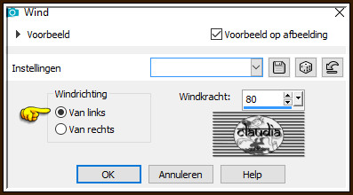 Effecten - Vervormingseffecten - Wind :