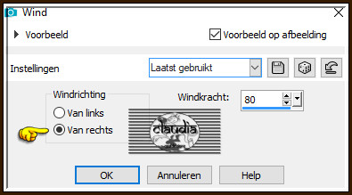 Effecten - Vervormingseffecten - Wind :